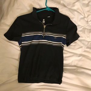 Never worn! Small fitted striped polo by Me To We